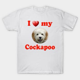 I Love My Cockapoo T-Shirt